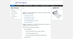 Desktop Screenshot of lamiplas.es